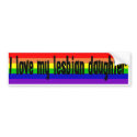 I Love My Lesbian Daughter bumper stickers