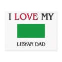 I Love My Libyan Dad postcards
