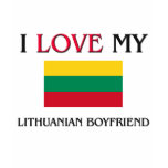 I Love My Lithuanian Boyfriend t-shirts
