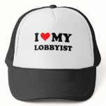 I Love My Lobbyist hats