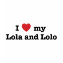 I Love my Lola and Lolo t-shirts