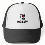 I Love My Macaw Trucker Hats