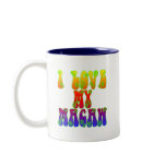 I Love My Macaw mugs
