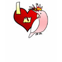 I Love my Major Mitchell's Cockatoo TShirt