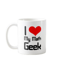 I love my math geek mug