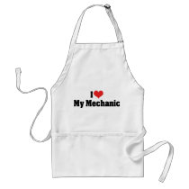 I Love My Mechanic Aprons
