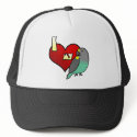 I Love my Meyers Parrot hats
