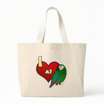 I Love my Military Macaw Bags