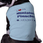 I Love My Miniature Pinscher (Male Dog) pet clothing