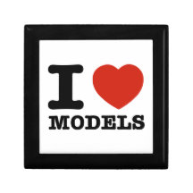 I love my models keepsake box