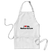 I Love My Mother-In-Law Aprons