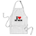 I love my mum apron