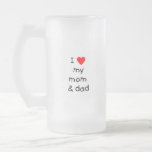 I love my mum & dad mug