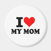 I love my mum fridge magnet