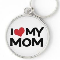 I Love My Mum Mother's Day Keychain