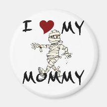 I Love My Mummy Item Magnets