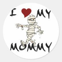 I Love My Mummy Item Stickers