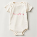 I Love my Mummy! t-shirts