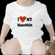 I Love My Munchkin Merchandise t-shirts