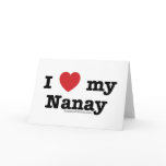 I Love My Nanay cards