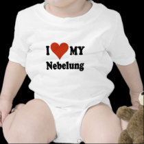 I Love My Nebelung Cat Merchandise t-shirts