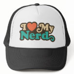 I Love My Nerd Trucker Hat