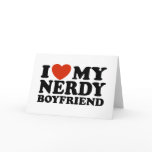 I Love My Nerdy Boyfriend cards