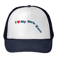 I Love My New Knee Mesh Hat