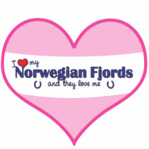 I Love My Norwegian Fjords (Multiple Horses) Photo Sculpture