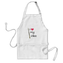 I Love My Oboe Aprons