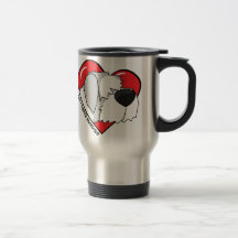 I Love my Old English Sheepdog Coffee Mugs