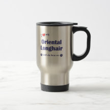 I Love My Oriental Longhair (Female Cat) Mug