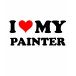 I Love My Painter t-shirts