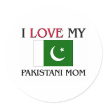 I Love My Pakistani Mum stickers