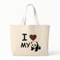 I love my PANDA Canvas Bag
