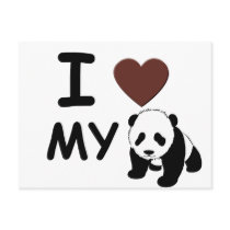 I LOVE MY PANDA BEAR
