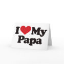 I Love My Papa cards