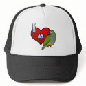 I Love my Patagonian Conure hats
