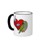 I Love my Patagonian Conure mugs