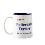 I Love My Patterdale Terrier (Female Dog) Mugs