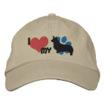 I Love my Pembroke Welsh Corgi Embroidered Hat embroidered hats
