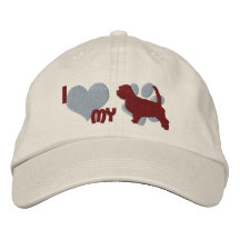 I Love my Petit Basset Griffon Vendeen Embroidered Hats