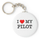 I Love My PILOT keychains