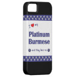 I Love My Platinum Burmese (Multiple Cats) iPhone 5 Covers