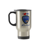 I Love My Police Husband mugs