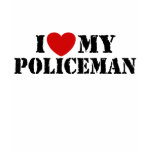 I Love My Policeman t-shirts