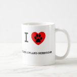 I LOVE MY POLISH LOWLAND SHEEPDOGS COFFEE MUG