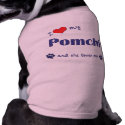 I Love My Pomchi (Female Dog) pet clothing