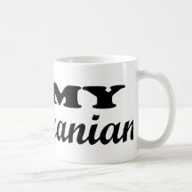I Love My Pomerainian Coffee Mugs
