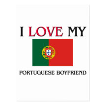 I Love My Portuguese Boyfriend Postcards